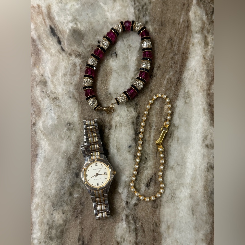 Two Bracelets and One Women’s Watch